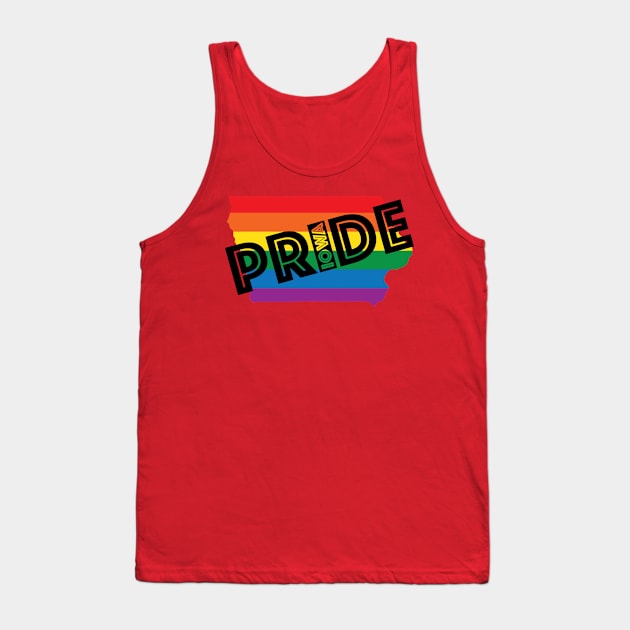 Iowa Pride Tank Top by AnytimeDesign